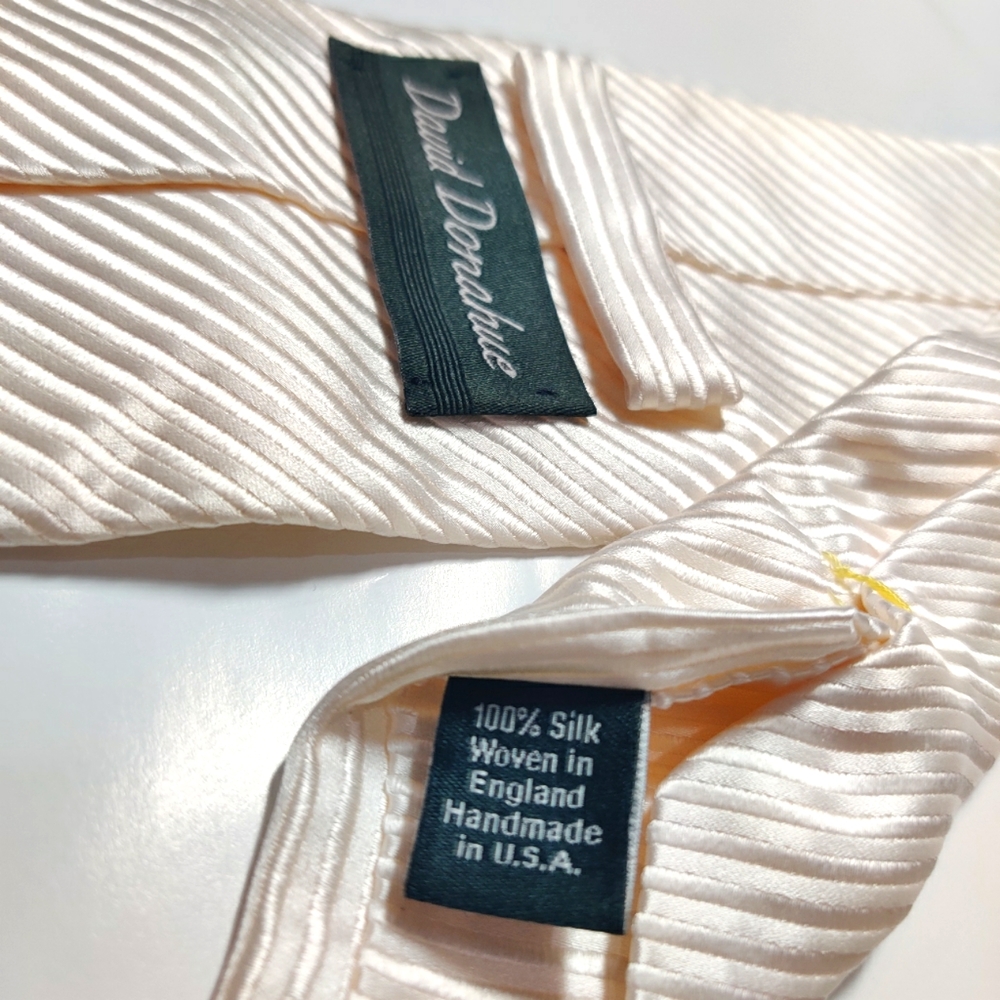 White David Donahue Tie